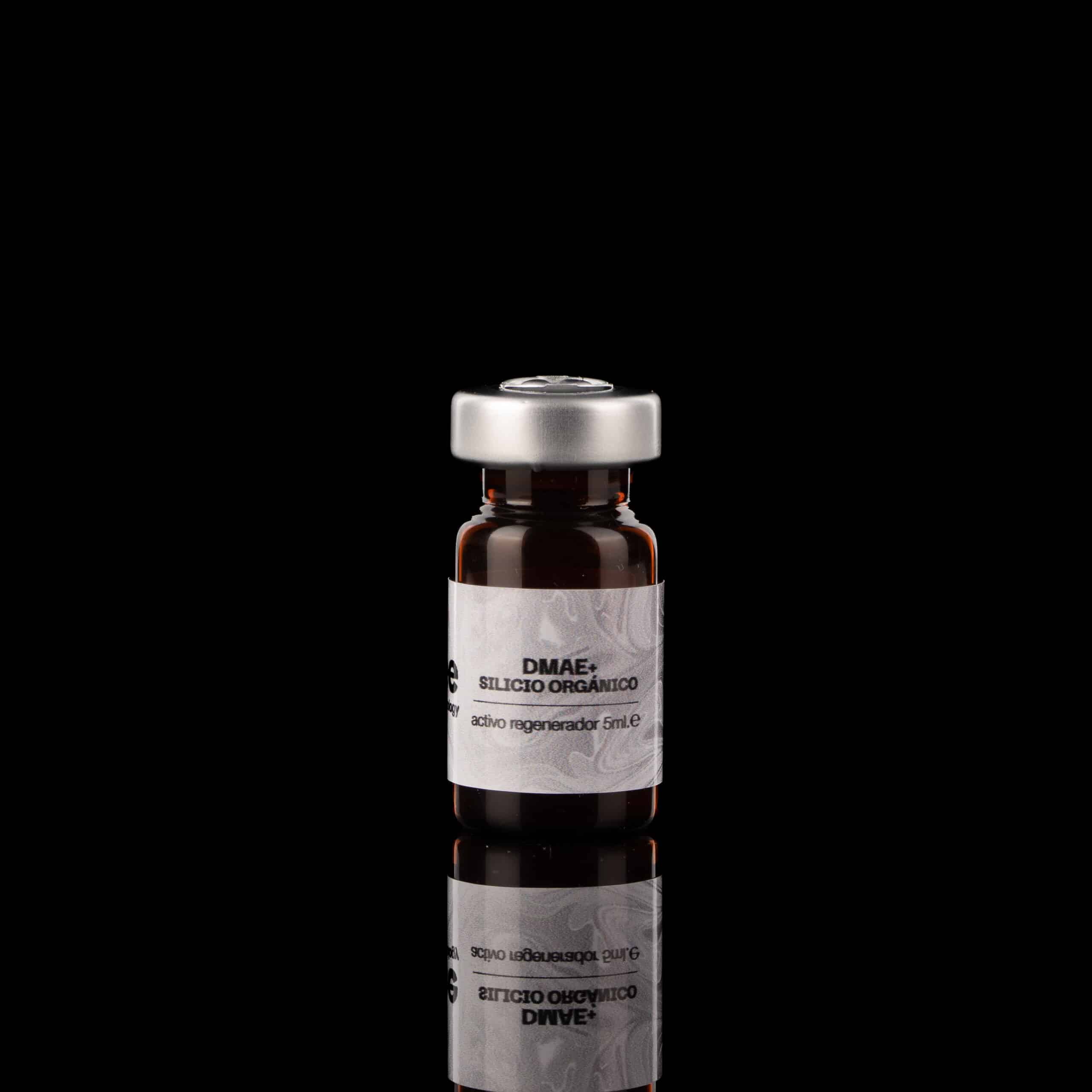 Vial Silicio organico DMAE. 12und-5ml