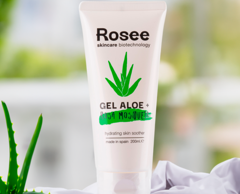 Aloe Vera y Rosa Mosqueta con efecto Aftersun