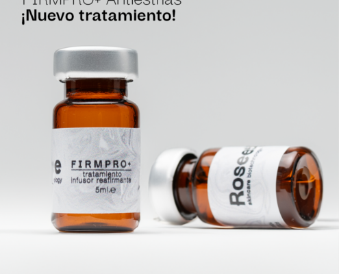 FIRM PRO: Eleva tu rutina con DMAE y ACETYL TRIPEPTIDE-30 CITRULLINE. Un tratamiento reafirmante que rejuvenece y combate las estrías.